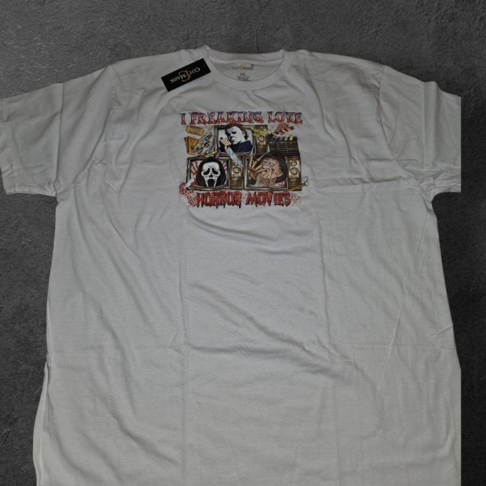 Horror Movie Graphic T-Shirt